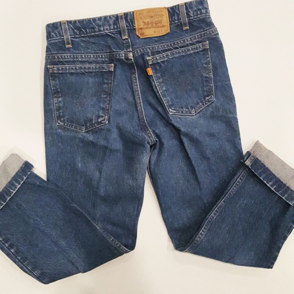 Levi's Denim - Vintage Levi's 517 Orange Tab High Rise Mom Jean